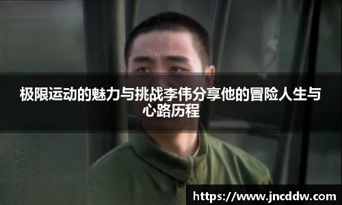 极限运动的魅力与挑战李伟分享他的冒险人生与心路历程