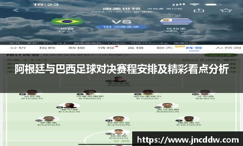 阿根廷与巴西足球对决赛程安排及精彩看点分析