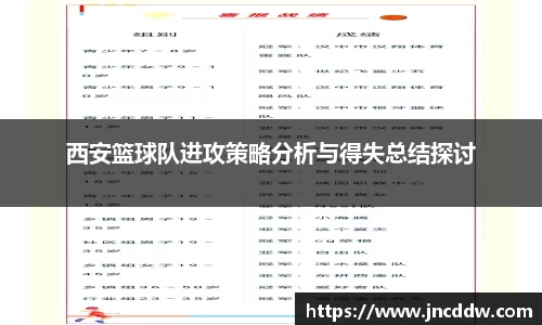 西安篮球队进攻策略分析与得失总结探讨
